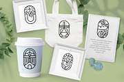 Christian Church Logos Vector SVG, an Object Graphic by Happy Letters (Thumbnail 7 of 8)