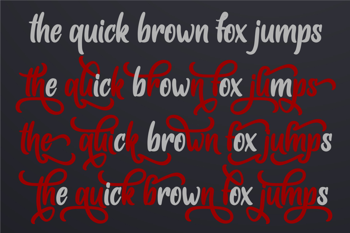 Albertho, a Script Font by N (Photo 2 of 11)