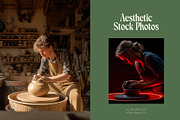 50 Aesthetic Pottery Stock Photos, a Person Illustration by Incomelion (Thumbnail 10 of 13)