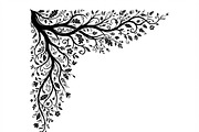 50 Tree Branch Corner Silhouette, a Decorative Illustration by Amazin_art (Thumbnail 23 of 27)