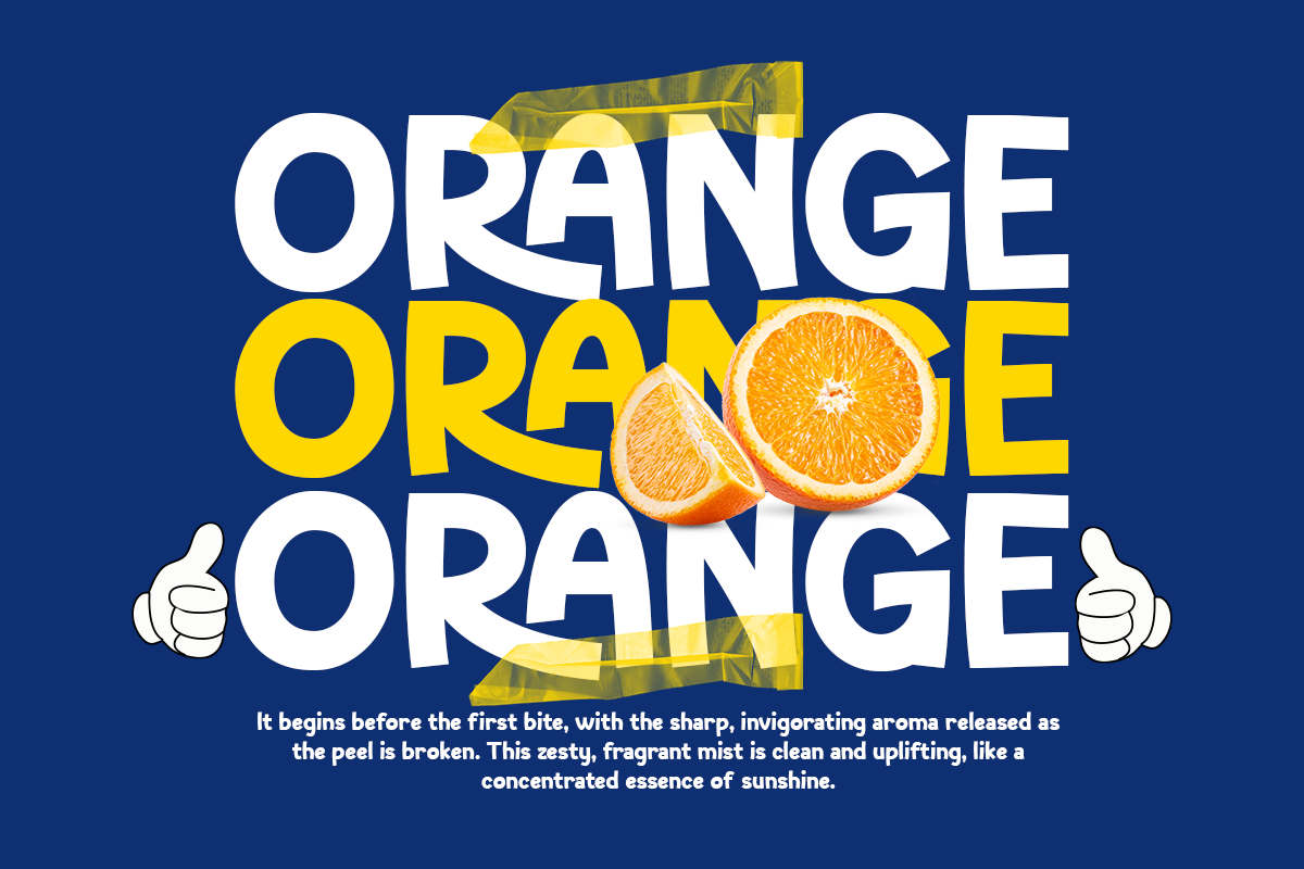 Ruskaf - Playful Sans Font, a Sans Serif Font by RagamKata (Photo 2 of 10)
