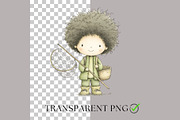 Fishing Watercolor Baby Shower, a Decorative Illustration by Nicole Branger Art (Thumbnail 3 of 21)