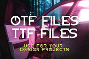 Arasaki Modern Futuristic Font, a Serif Font by PaperMoon (Thumbnail 5 of 7)