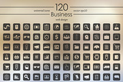 120 business icons, an Icon by Palau (Thumbnail 1 of 5)