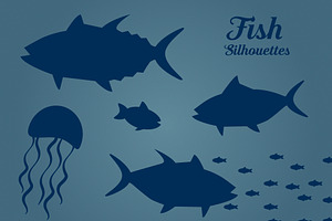 Fish Silhouettes