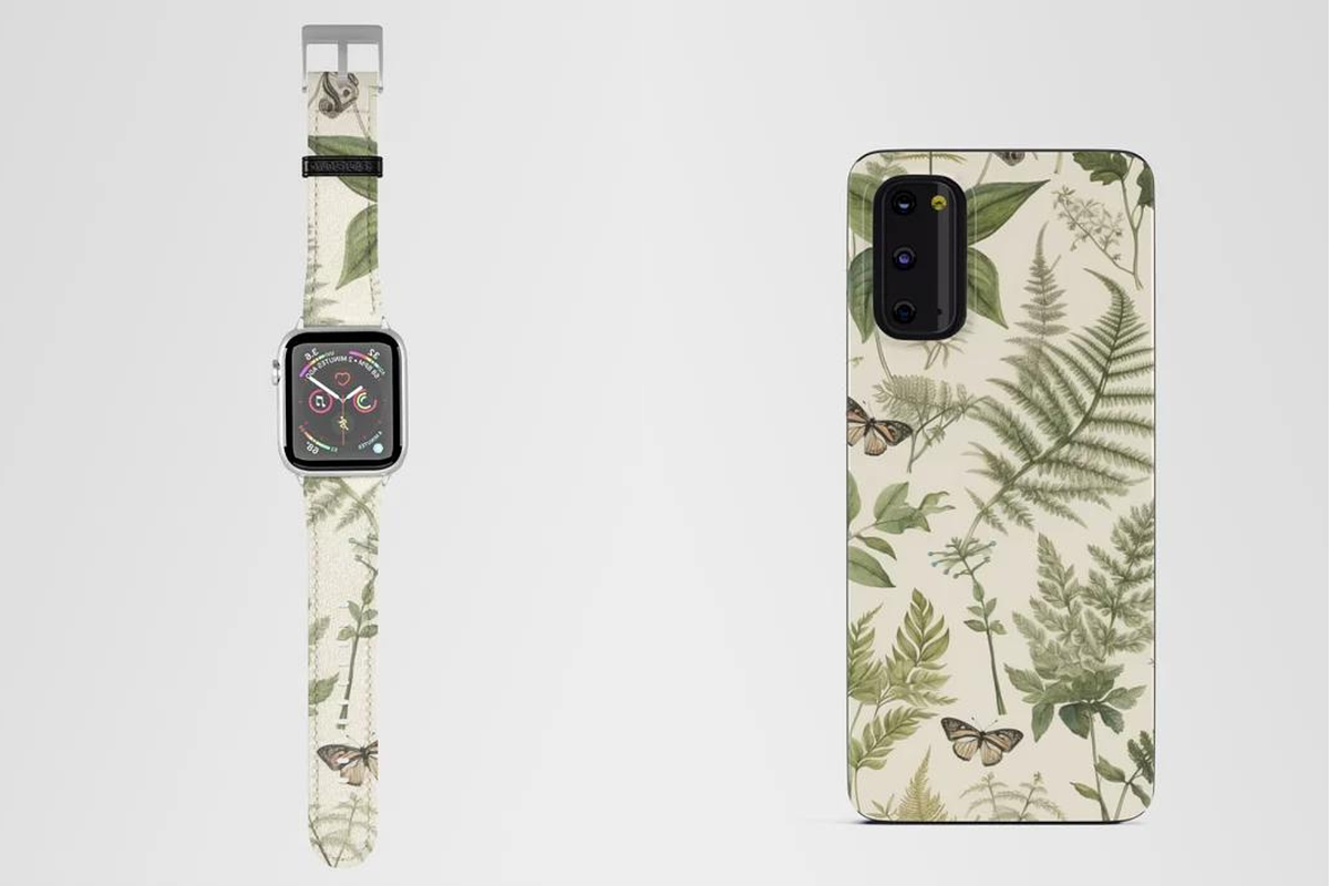 Botanical Ferns Seamless Pattern, a Pattern Graphic by Pattern Pulse (Photo 3 of 5)