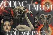 Zodiac and Tarot card collage pack, an Object Graphic by JulsIst (Thumbnail 1 of 10)