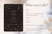 Canva **Elegant Wedding Invitation, an Invitation Template by ElladesignCo (Thumbnail 2 of 5)