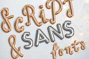 FoilBalloon - Color bitmap font, a Sans Serif Font by Evlogiev Studio (Thumbnail 2 of 6)