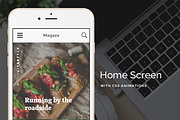 Premium Ionic 1 Theme : Magaza, a HTML Template by Audacitus (Thumbnail 2 of 6)