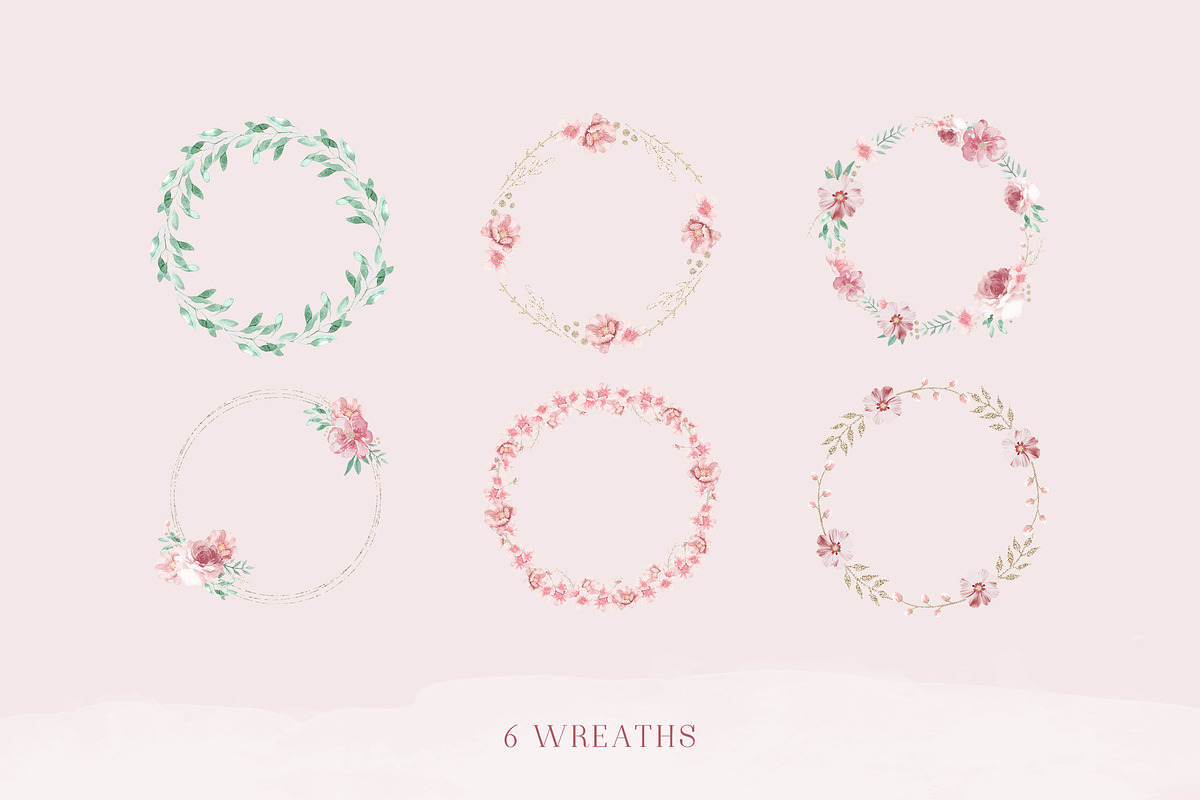 Hand Drawn Floral Graphics Pack, a Decorative Illustration by With Love Ethel (Photo 3 of 6)