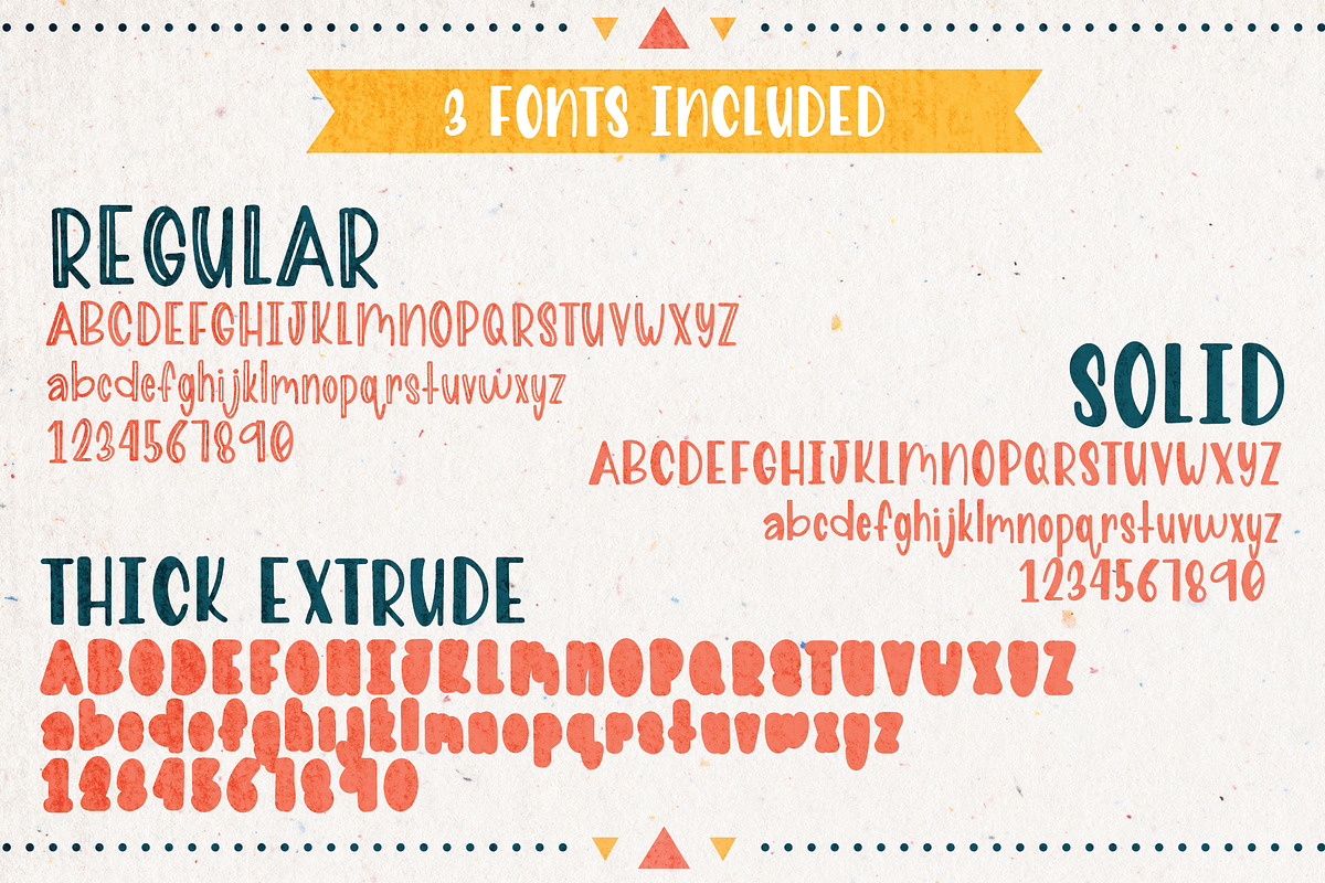 Nacho Type - Stackable Font Family preview 2