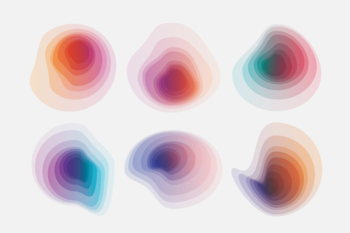 Gradient Topography collection, a Texture Graphic by Polar Vectors (Photo 9 of 17)