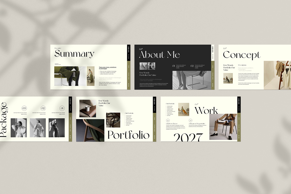 Portfolio Presentation Template, a Presentation Template by Creative-Work (Photo 7 of 10)