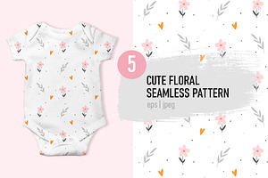 Floral seamless pattern