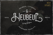 Heubeul Vintage Typeface (UPDATE)