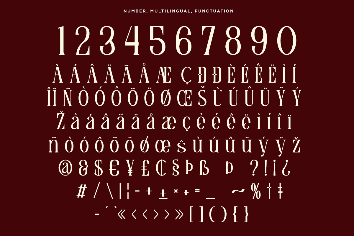 Mofela - Ligature Serif Font, a Serif Font by Font Liner (Photo 13 of 13)