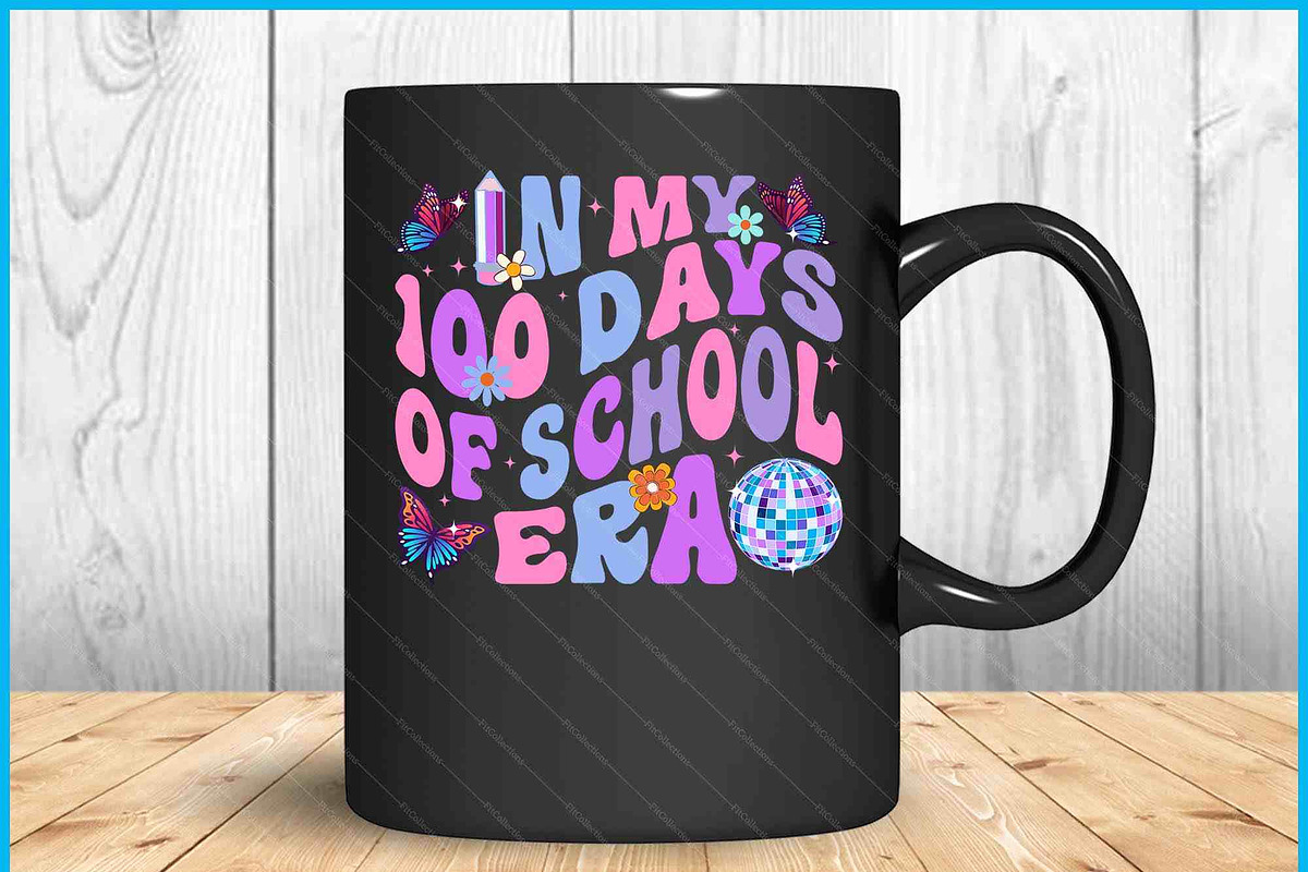 In My 100 Days Of School Era Retro, a Graphic by Creativeusart (Photo 2 of 4)