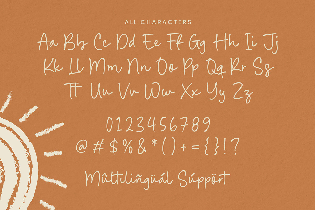 Malibu Sunset Font, a Script Font by Timurtype (Photo 6 of 7)