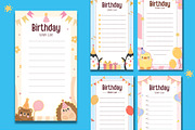 Cute Happy Birthday Wish List, a Templates & Theme by TemplateCastleStore (Thumbnail 3 of 9)
