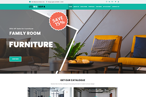 WS Sofa - Interior Store Theme