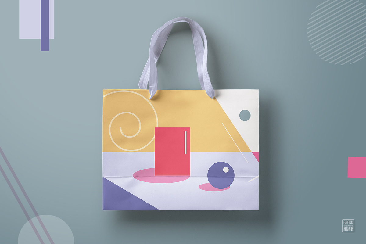 Set of abstract posters cubism style, a Decorative Illustration by Brandianna (Photo 2 of 7)