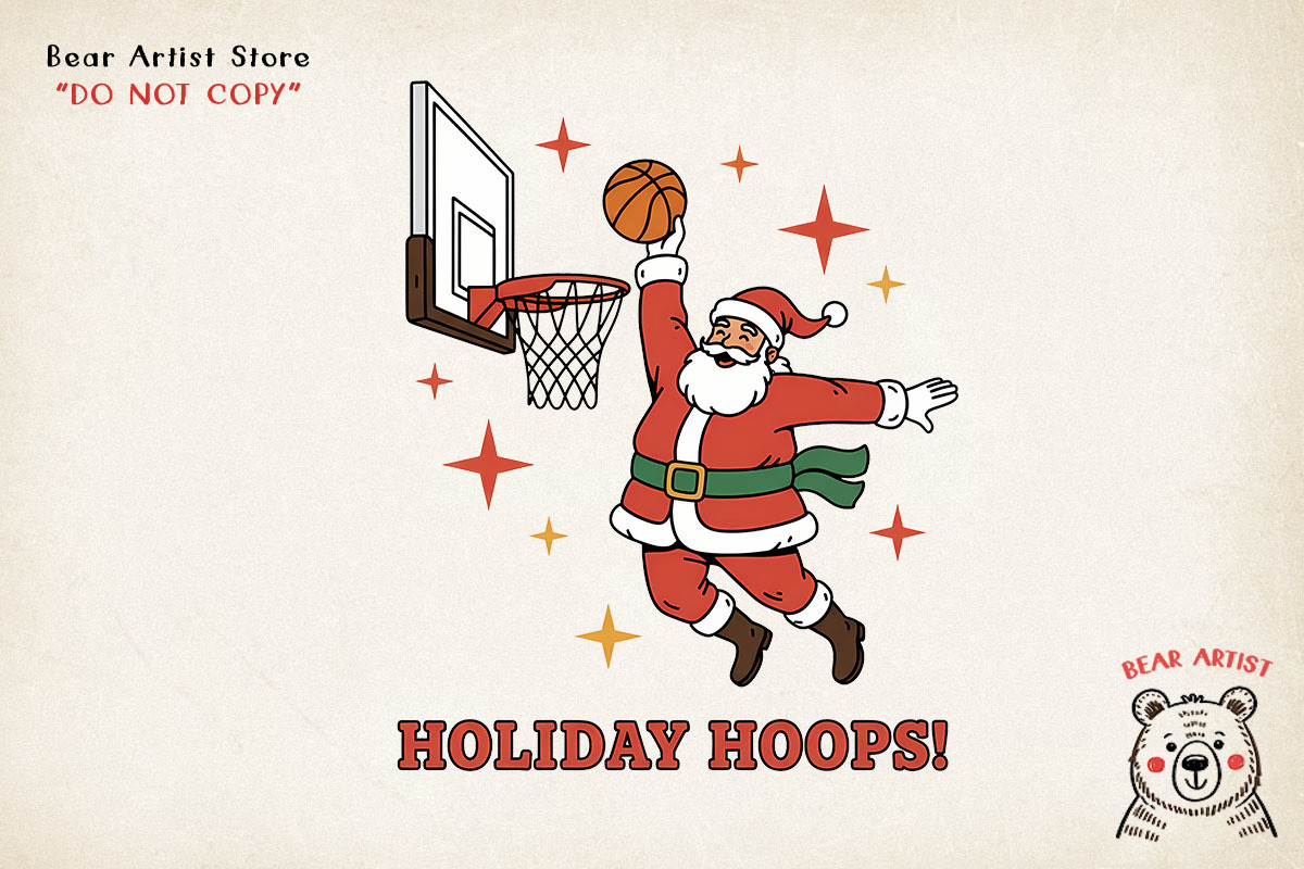Cute Basketball Mom & Game Day, a Sport Illustration by GlitterCraft (Photo 67 of 101)