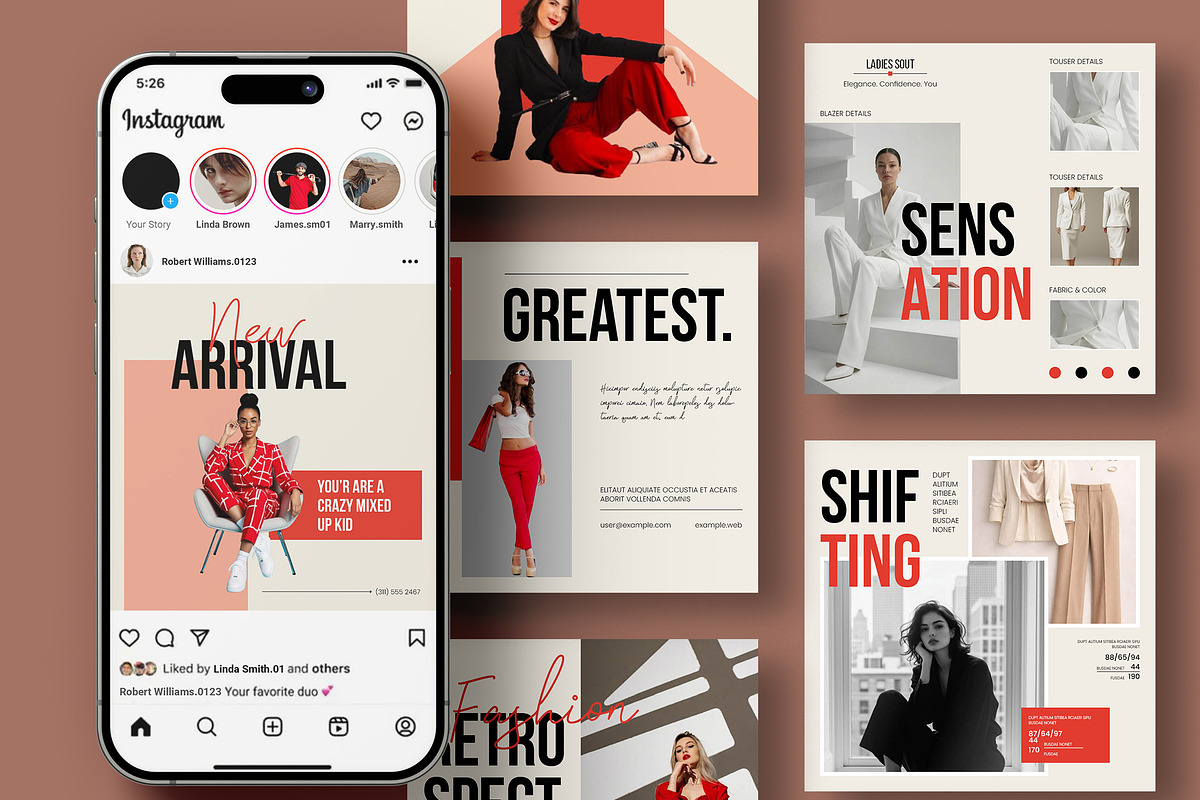 Social Media Kit Template | CANVA, a Social Media Template by TemplateFolio-Shop (Photo 1 of 3)