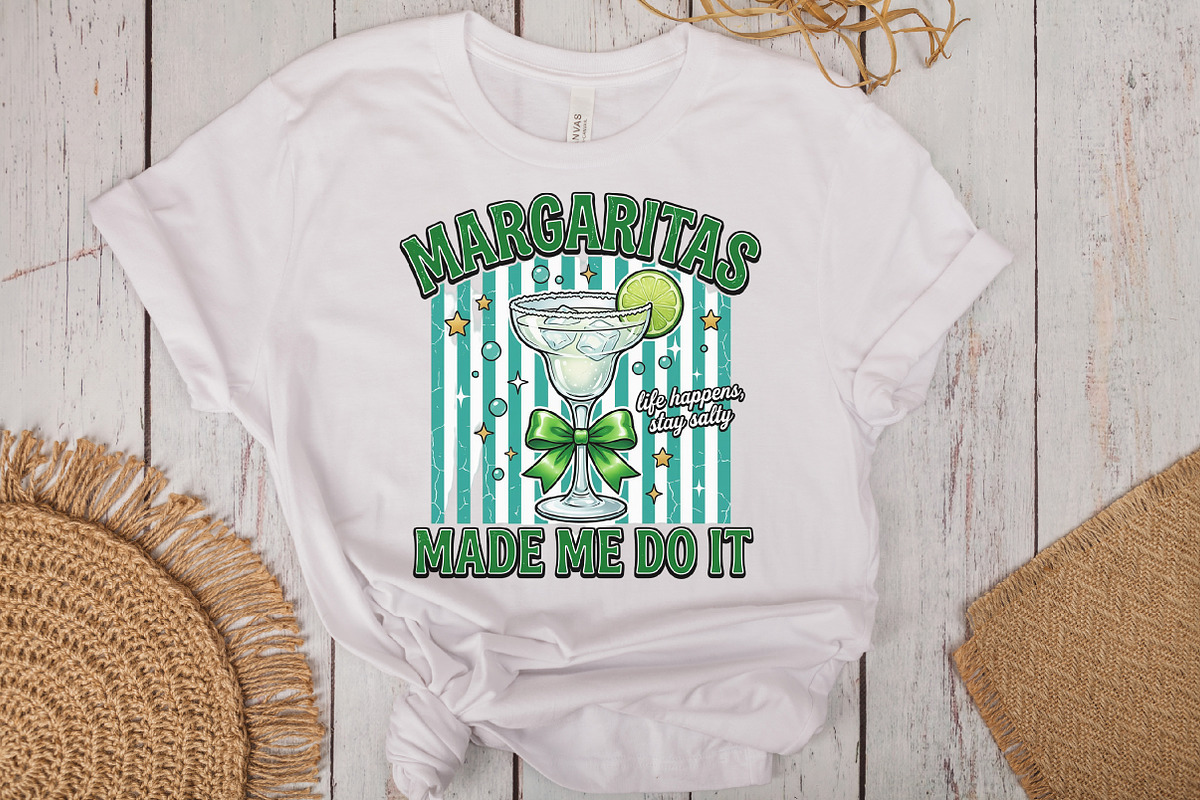 Margaritas Made Me Do It Summer PNG, an Illustration by CraftArtStudio (Photo 2 of 4)