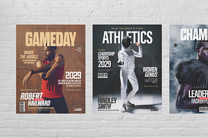 Sport Magazine Cover Templates