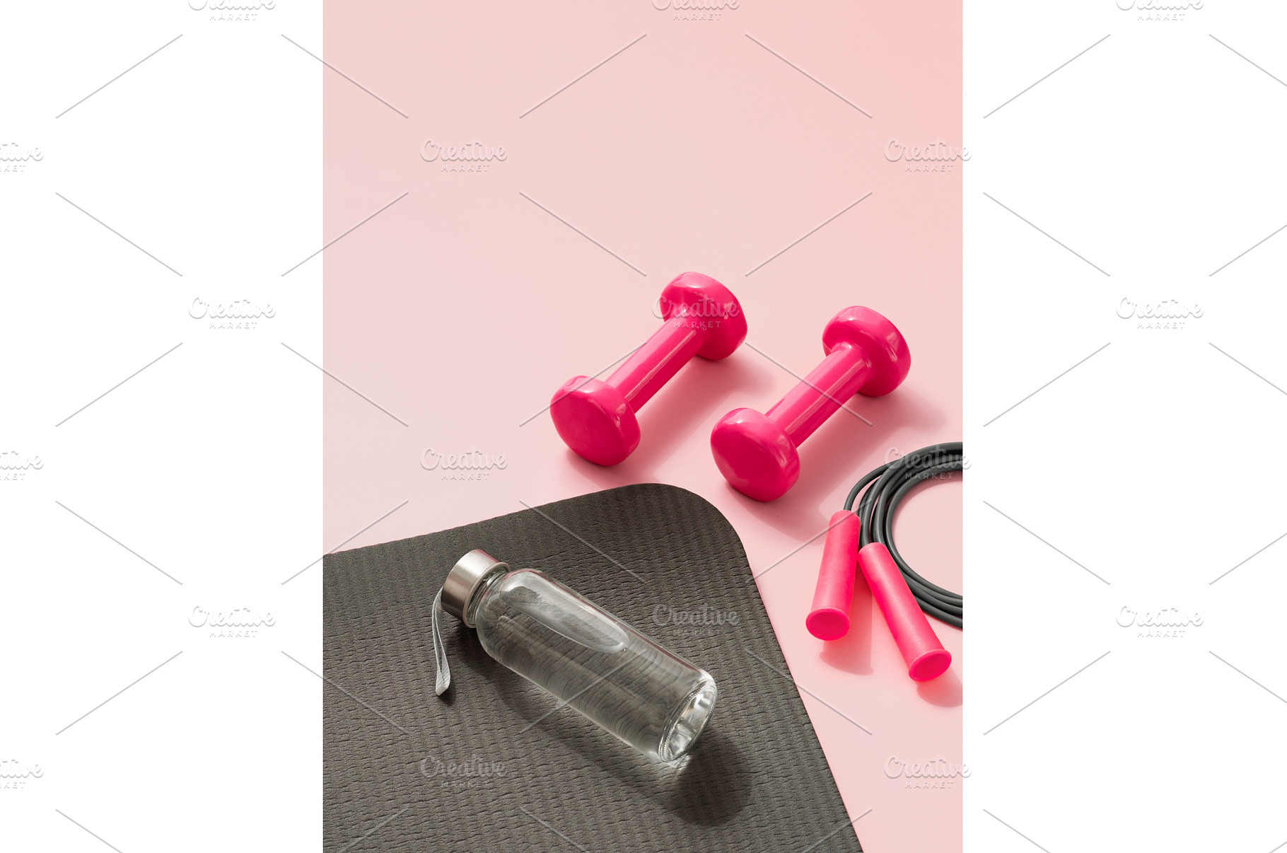 Fitness concept. Sport mat, a Sports & Recreation Photo by Fascinadora
