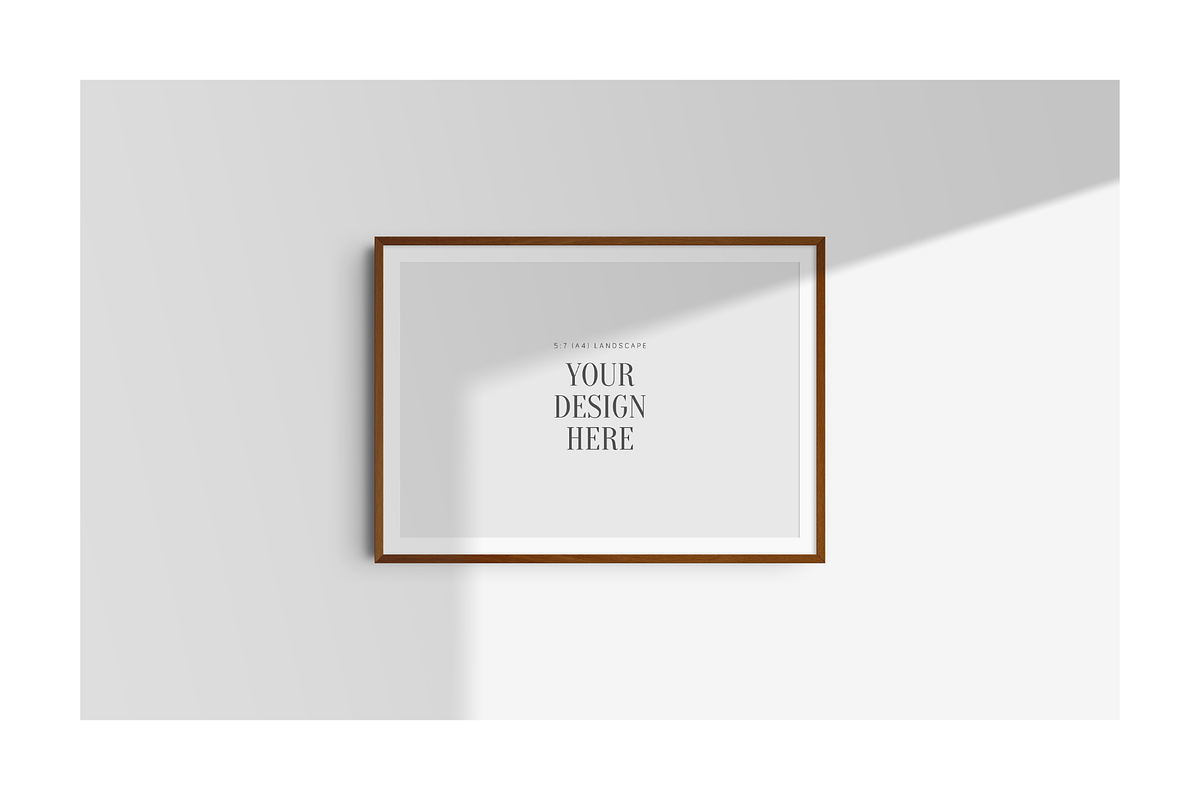 Frame Mockup 5:7 (A4) Landscape, a Mockup by DESIGN BY nube (Photo 14 of 15)