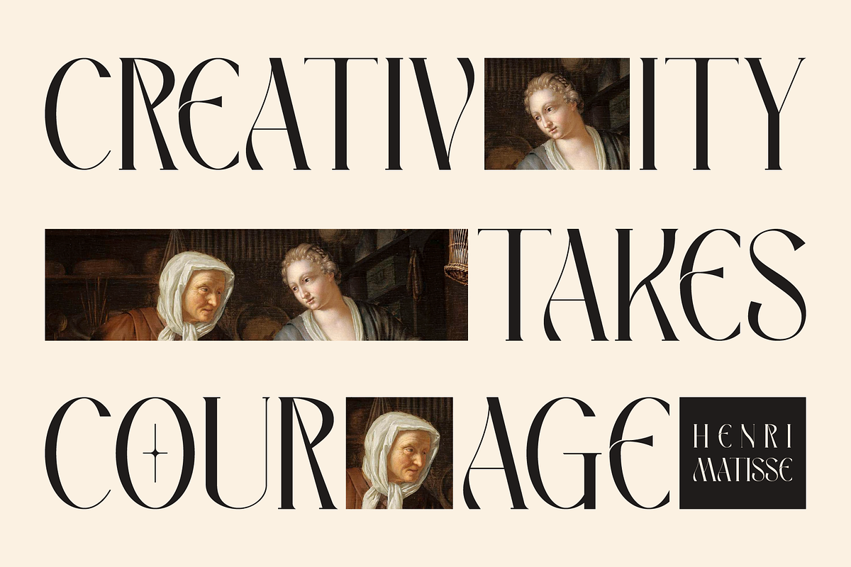 Peskia - Variable Font Family, a Serif Font by Valentino Vergan (Photo 6 of 15)