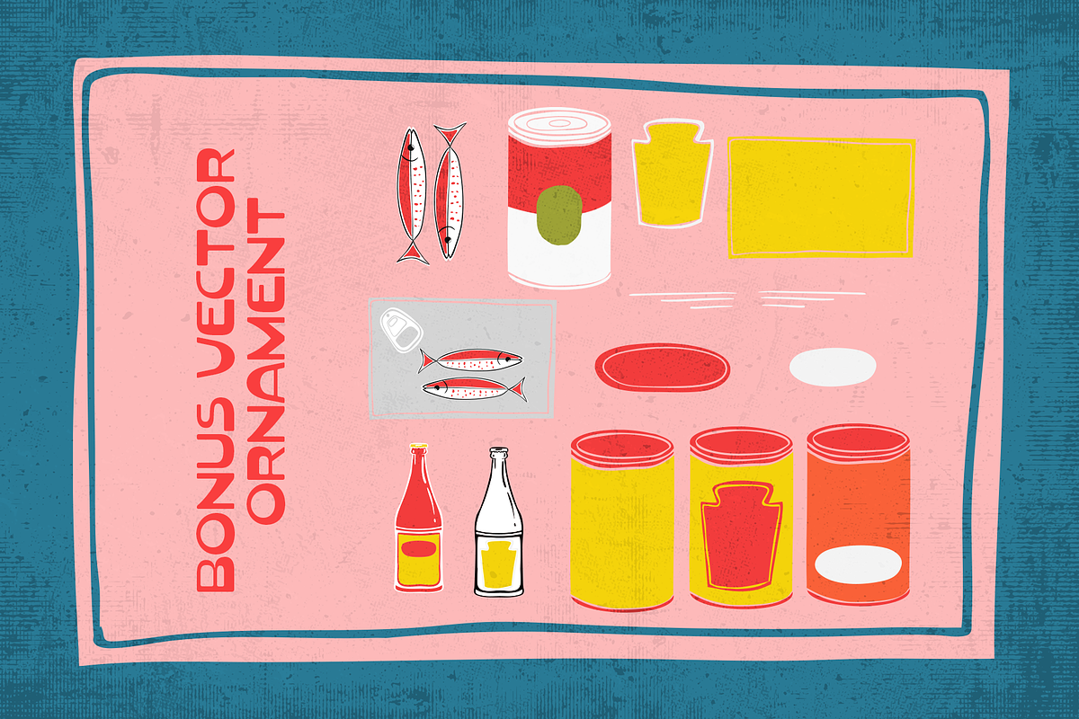 Noods Soup | Retro Vintage Typeface, a Sans Serif Font by Jolicia Type (Photo 13 of 14)