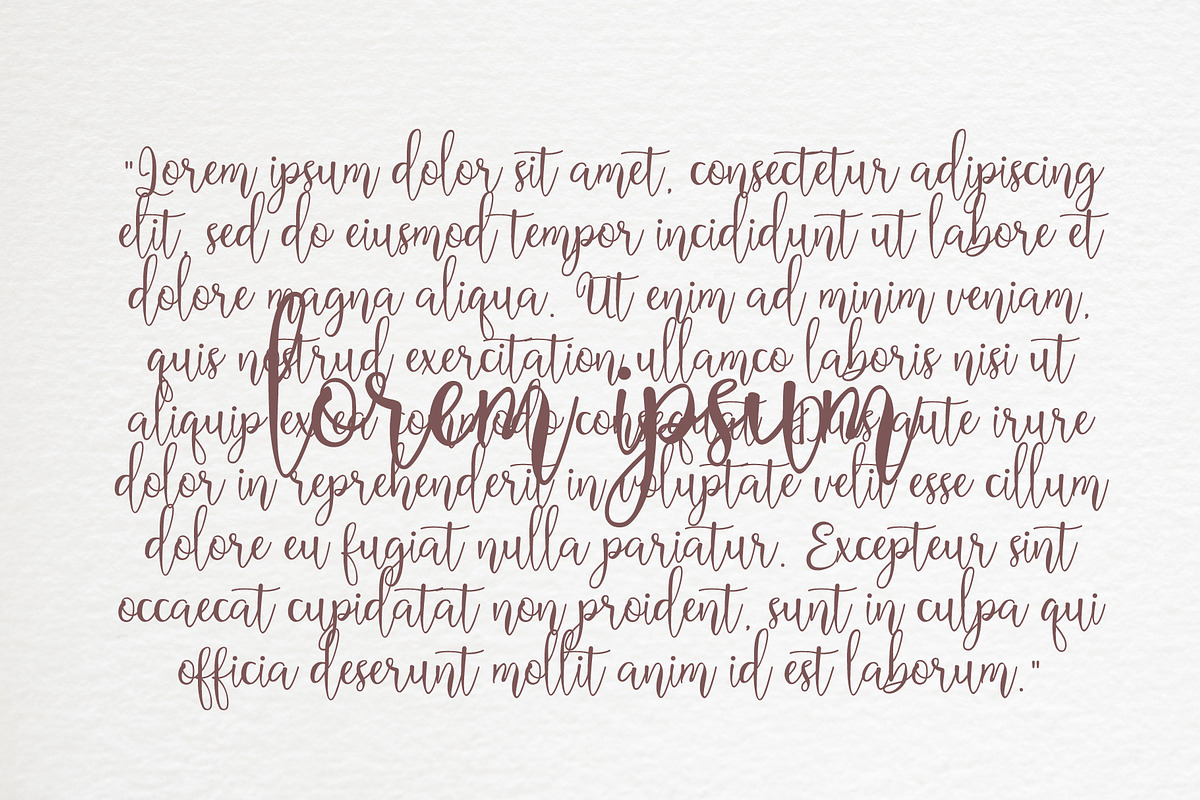 Greenery Types, a Script Font by iyhulmonsta (Photo 9 of 9)