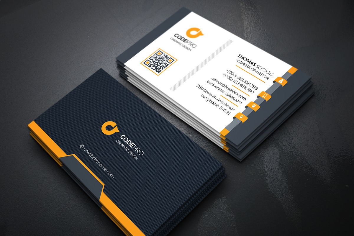 Business Cards, a Business Card Template by Genereux Art (Photo 2 of 4)