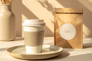 SEREIN V1. Minimal Café Branding Kit, a Branding & Logo Template by studio MoShie (Thumbnail 3 of 9)