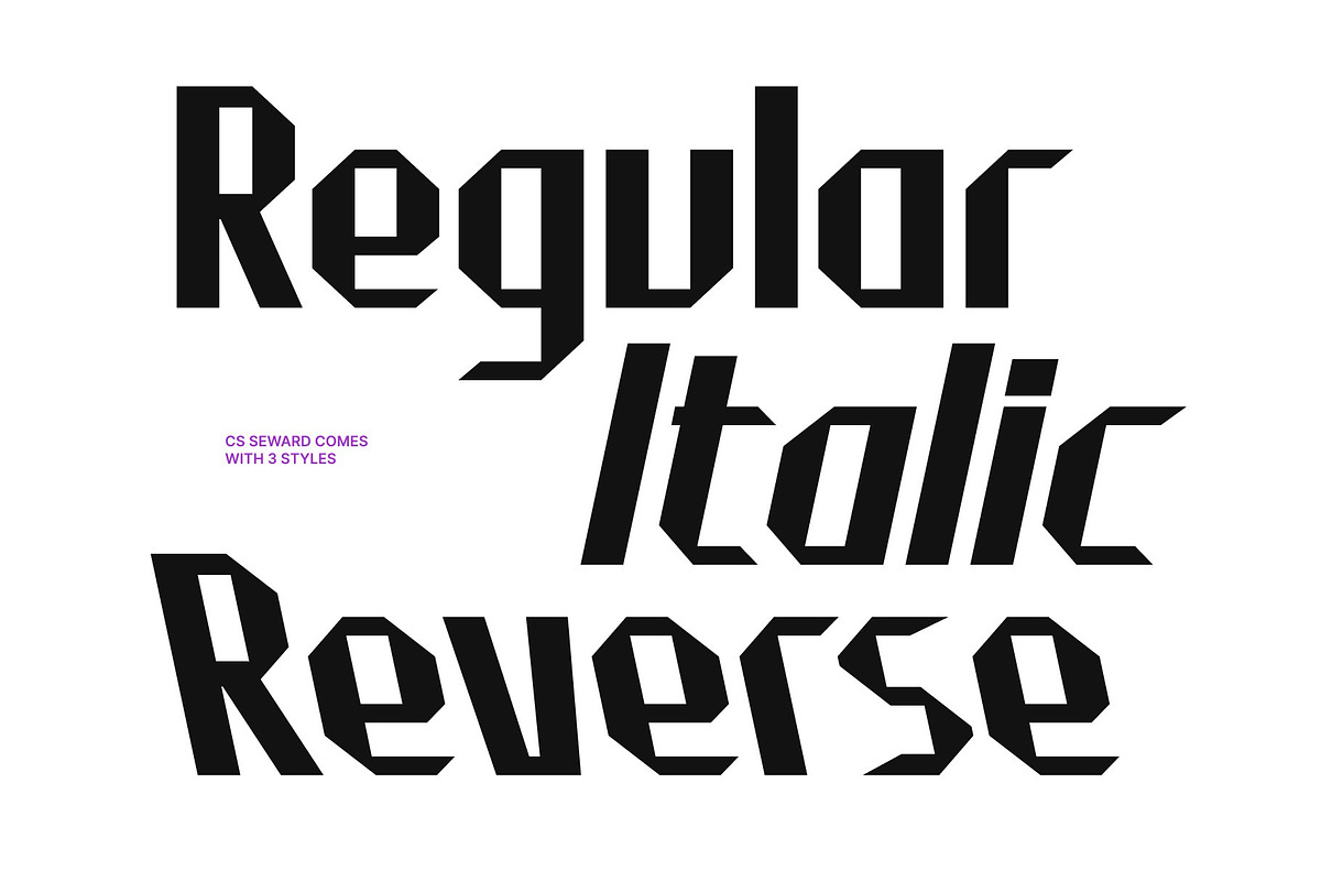 CS Seward – Industrial Font, a Sans Serif Font by Craft Supply Co. (Photo 4 of 8)