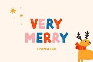 Very Merry Playful Font