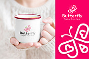Butterfly Logo Template, a Branding & Logo Template by Logo Lab (Thumbnail 1 of 4)