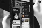 2 mobile pages in Canva, a Landing Page Template by Make It Yours Lab. (Thumbnail 7 of 8)