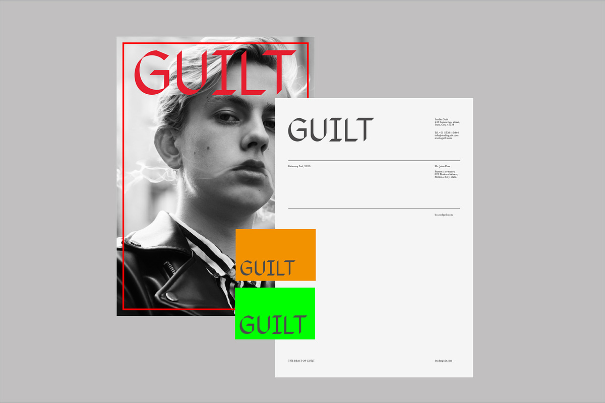 Srg-Beast of guilt display typeface, a Sans Serif Font by Srg® (Photo 9 of 11)
