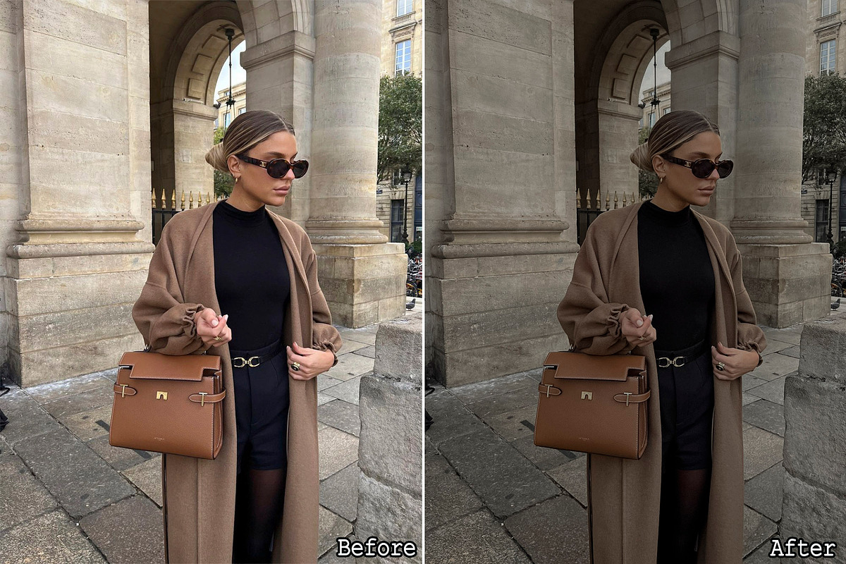 12 Dark Aesthetic Lightroom presets, a Preset Add-On by Presets by Yevhen (Photo 3 of 10)
