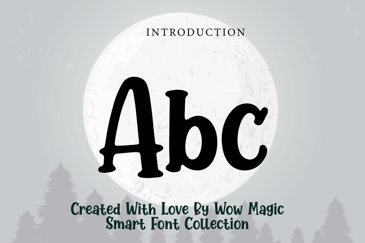 Kids Moon, a Handwritten Font by Wow Magic (Photo 2 of 3)