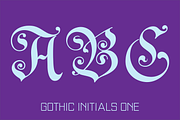 Gothic Initials Fonts Collection, a Font by GG Design (Thumbnail 2 of 19)