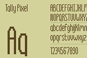 Tally Pixel - Retro Variable Font, a Sans Serif Font by Attype (Thumbnail 6 of 9)