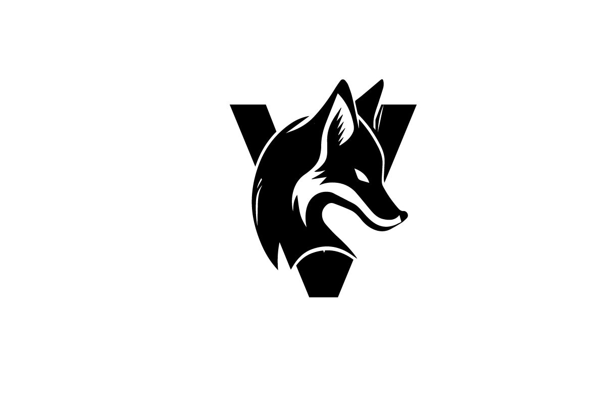 Letter V Fox Logo Vector, a Graphic by SaaDesigns (Photo 3 of 3)