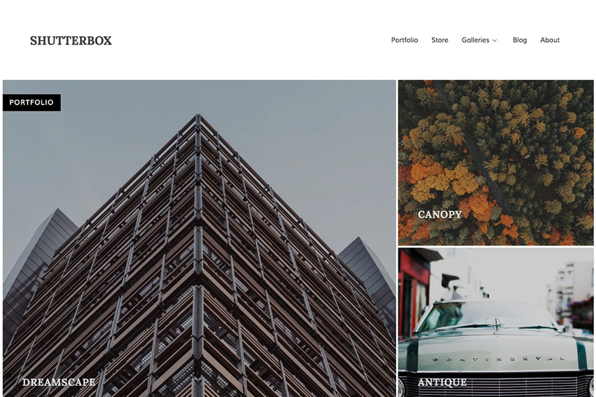 Shutterbox, a WordPress Template by Graph Paper Press (Photo 2 of 8)