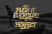 The Concrete Graffiti Font, a Handwritten Font by AaType. (Thumbnail 4 of 7)