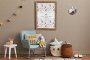 Portrait Frame in Baby Room Mock-up, a Print Template by Branda Keeps (Thumbnail 10 of 30)